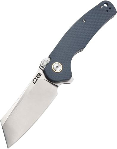 CJRB Crag Gray Exklusives G10 Taschenmesser J1904R aus D2 Stahl mit Keramik Kugellager mit Recoil Sicherung