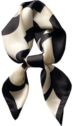 Ecroon Damen Seide Gefühl Schal Halstuch Schal Frauen Seidenschal Seidentuch Scarf