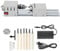 Piccolo Mini tornio, modellismo in Legno Foratura e fresatrice Piccolo tornio Rettificatrice per Perline Desktop Lavorazione del Legno Lavorazione di Utensili in Legno Fai-da-Te Tornio per Intaglio e