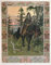 EQVRDCUW Leinwand Malerei Poster Leinwand Plakat Der Schwarze Reiter eine Episode aus der russischen Geschichte Wassilissa die Schöne von Iwan Jakowlewitsch Bilibin für Wanddekoration 60x90cm