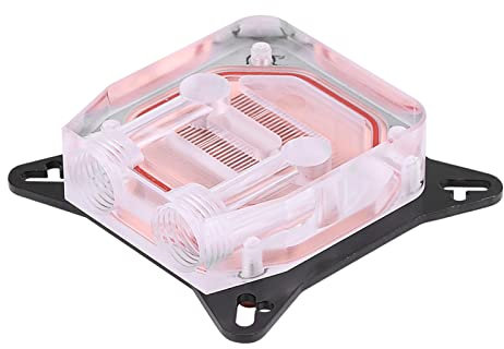 Computer Graphics Card Water Cooler, Cooling Block with Copper Base & POM Cover, Integrated Waterway for Enhanced GPU Performance