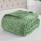 WONGS BEDDING Kuscheldecke Grün Flauschig Decke, Sofadecke Wolldecke 150x200 Wohn- & Kuscheldecken, Warme Weiche Fleecedecke Boho Decken überwurfdecke für Sofa Couch Bett