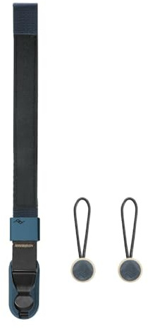 Peak Design Cuff Camera Wrist Strap, Ocean, Compatible with DSLR, Compact and Point-and-Shoot Cameras, Low Profile, Quick Release and Connection, 200 lb Capacity, Camera Straps for Photographers