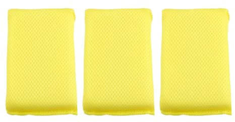 Set med 3 biltvättsvampar, insektsskyddande svampar av icke-självhäftande material, multifunktionella bilrengöringssvampar med nätdesign smörgås