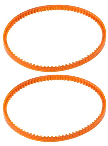 SG Store Keilriemen für Nähmaschinen, 340 x 6 mm, kompatibel mit Baby Lock, kompatibel mit Bernina Orange, 2 Stück