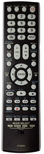 Smartby New Toshiba LCD HDTV Remote Control CT-90302 CT90302 subs CT-90275 CT90275