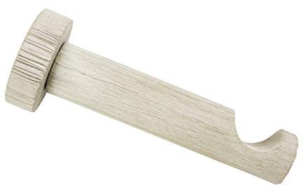 GARDINIA Träger offen für Ø 25 mm Castell-Eiche 12 cm