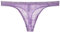 Yomie Männer Spitzen G-String Thong Transparente Unterwäsche Low Rise Bikini Slips T-Back Pouch Tanga Briefs Herren Unterhose
