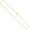 EDELIND Kette Gold Damen 333 Echtgold - Panzerkette 0,8 mm Gelbgold 50 cm - mit Geschenkbox