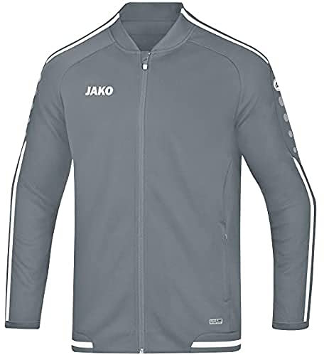 JAKO Herren Freizeitjacke Striker 2.0, steingrau/weiß, 3XL, 9819