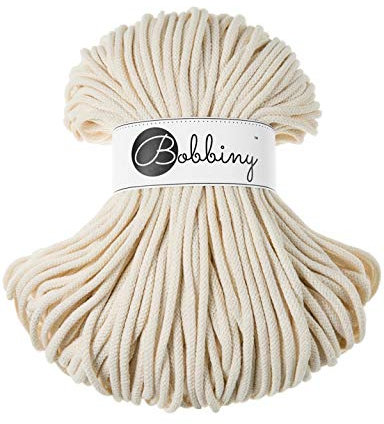Bobbiny Seil, 5 mm x 100 m, Natur