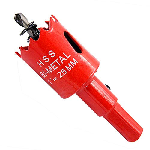 Scie cloche 25mm LAIWEI pour percer des trous dans le bois, le placoplâtre, le PVC, etc. Outil de perçage tranchant et durable