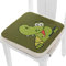 Kinder Sitzkissen Sitzerhöhung Stuhl, Fansu Baby Tragbar Sitzkissen Cartoon Design Quadratische Verstellbar Zerlegbar Kleinkinder Esszimmerstuhl ErhöHen Pad Esszimmer Boostersitze (40x40x5cm,Krokodil)