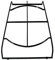 Griglie Electrolux Rex Aeg Zanussi per cucina piano cottura 5 fuochi a gas serie PX750-3546404033 - 3546405055-3546404041 (Griglia centrale GRG012)