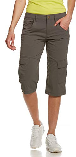 Jeff Green Damen Elastische Schnell Trocknende Kurze Leichte Cargo Outdoor Funktions Hose Marla