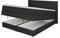 Betten Jumbo King Boxspringbett 180x200 cm mit Bettkasten 7-Zonen TFK Härtegrad H4 und 10cm Premium-Pocket-Air-Topper | Farbe Anthrazit | div. Größen verfügbar