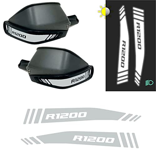 BLACK DOVES GRAPHICS n.2 Adesivi compatibile con sostitutivo per moto BMW R 1200 GS e GS ADVENTURE (bianco-grigio)