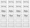 Beavorty Soap Label Waterproof Bathroom Hand Soap Label Stickers 6 Sheets Shampoo Conditioner Dispenser Labels for Glass Spray Bottle Jar Sample Container