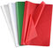 MIAHART 60 Blatt Weihnachts-Seidenpapier Bulk 50 * 35 cm Rotes und grünes Weihnachtspapier für DIY und Basteln Geschenktüten Verpackungsdekorationen (Red,Green,White,Silver)