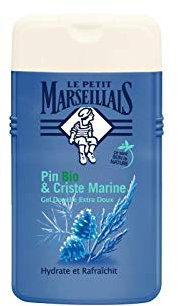 DOUCHE PIN CRISTE MARINE 250ML, LE PETIT MARSEILLAIS, LOT DE 4