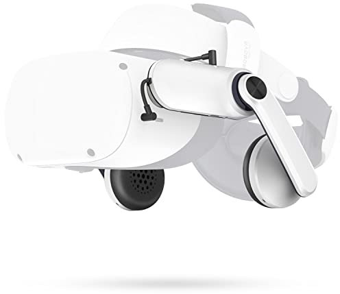 BOBOVR A2 Headphones Compatible with Oculus Quest2, Built-in Power Amplifier, 4 Sound Modes, Magnetic Double Earmuff Design,VR Accessories Audio Soluation For Quest2 (A2)