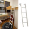 Hochbettleiter Weiße Etagenbettleiter Verstellbar - 50 Zoll/ 55 Zoll/ 59in, Austauschbares Hochleistungs -Doppelbett -Bunk -Leiter für Wohnmobile/ RV -Anhänger/ Wohnheim, Einfache Montage ( Size : 140