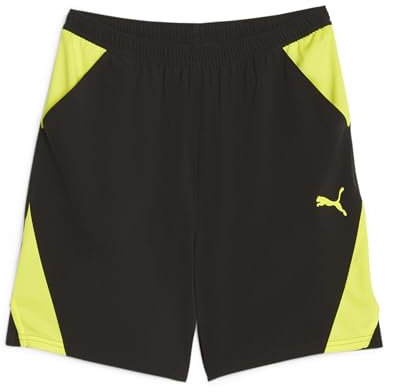 PUMA Herren Fit Ultrabreathe 17,8 cm gewebte Shorts Schwarz-gelb Burst, XL