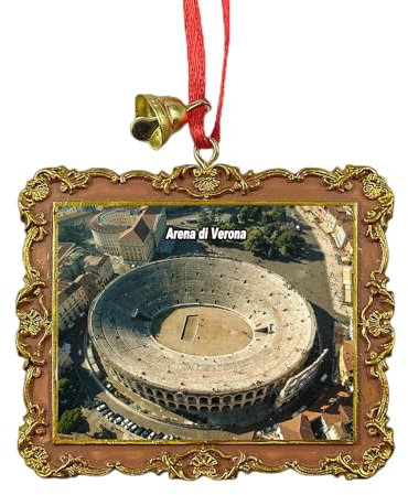 Arena di Verona Italien Reise Souvenir Weihnachtsbaum Ornament Hängende Anhänger Home Weihnachten Party Dekoration