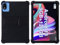 FKQLH Custodia per DOOGEE U10 Tablet, Silicone Morbido Skin Leggero Custodia Protettiva per Bambini Supporto Cover per DOOGEE U10 Tablet 10,1 Pollici, Nero