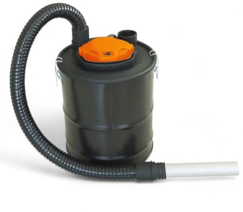 Briconess.com Aspiracenere per stufe pellet forni e barbecue fusto in acciaio lt 15