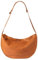 HOLZRICHTER Berlin Moon Shopper No 1 - Premium Halbmond Leder-Crossbody-Tasche - Glattleder
