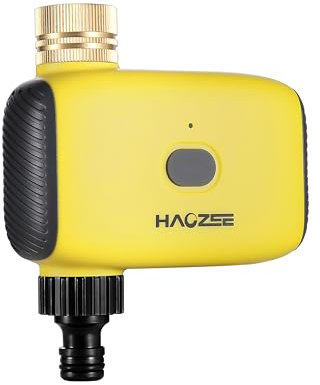 Haozee Computer di irrigazione intelligente, timer intelligente per tubi da giardino, richiede Hub Tuya Zigbee, supporta Home Assistant Zigbee2mqt, sistema di controllo automatico dell'irrigazione