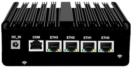 AdvanElink Micro Firewall Appliance Quad Core InteI N150 (Upgraded N100), 8GB DDR5 128GB SSD, Fanless Mini PC Router, 4 x 2.5GbE i226-V LAN, 5G/4G/3G SIM slot