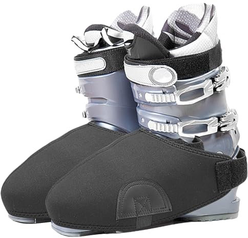 Boot Covers Skiing, Wetterfest, Uni, 14 x 43 cm, tragbar, Insulated, Ski-Bootwärmer, Wintersportzubehör für Skier, Skischutz, Komfort