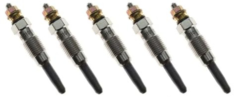 Glühkerze Kompatibel Mit Benz Für C E-Klasse Für W201 W124 W190 1997 1998 1999 2000 2001 2002 2003 Fahrzeug-Glühkerzensatz 0011591701(5pcs)