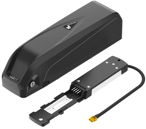 48V Down-tube Ebike Battery, 15Ah Long Range Electric Bicycle Bike Lithium Battery for 200W-1000W Motor (HL03/ 48V 15Ah)