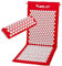 MOVIT® Akupressurmatte, Modell »ZHIYA« (130x50x2,5cm) inkl. Kissen, schadstoffgeprüft, Bezug 100% Baumwolle, rot, Massagematte