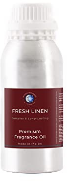 Mystic Moments Duftöl aus frischem Leinen, 1 kg, perfekt für Seifen, Kerzen, Badekugeln, Duftlampen, Diffusoren und Haut- und Haarpflegeartikel