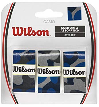 Wilson Camo Schläger, Griffband, blau camouflage