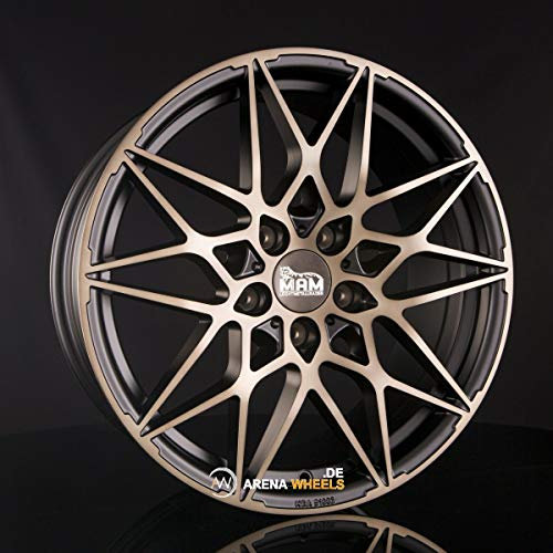 MAM Felgen MAMB2 8,5Jx20 5/112 ET45 72,6 MBB, MATT BLACK BRONZE
