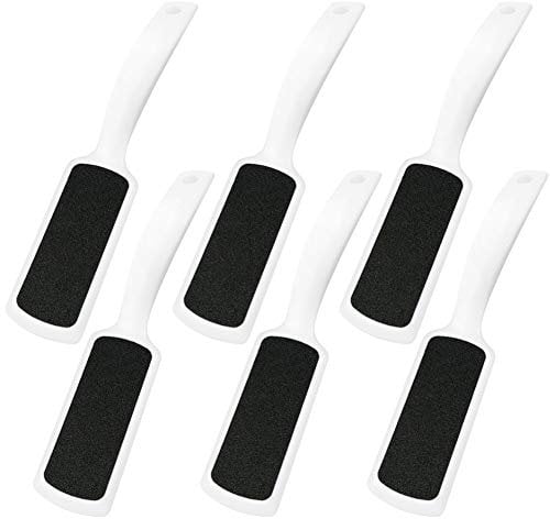 Rainmae 8 Packs Double-Sided Foot File,Foot Files for Hard Skin,Foot Rasp File and Callus Hard Skin Remover for Wet and Dry Cracked Feet