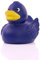Schnabels Badeente Wings - Geschenk für Geburt Geburtstag Namenstag Kinder Baby Freund-in Mädchen Junge - lustig originell Glücksbringer - Spielzeug Quietsche-Ente Deko Badewanne (Blau)