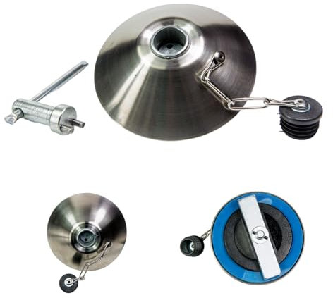 Web Truck Bouchon de réservoir antivol Fusible de protection Verrouillage réservoir Diesel camion 80 mm Volvo, Daf, Mercedes, MAN