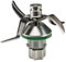 Couteau à lame en titane pour accessoires de robot culinaire Vorwerk Thermomix TM5