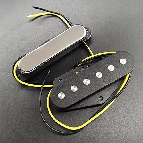 ZYWUOY Micro de Guitare, Micro à Bobine Simple pour Guitare électrique pour Telecaster pour Telecaster en céramique