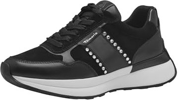 Tamaris Femme Damen 1-23737-42 Sneaker, Noir, 37 EU
