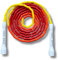 Elevate Rope Beaded Jump - Professional Jump with an adjustable length up to max. 3 mt, thickness 3mm poly cord/8mm including perlen, weight 0.1 kg. (Ombre)