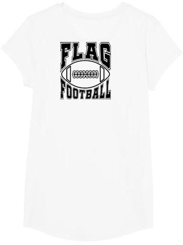 Flag Football für Mädchen Frauen Männer Jungen T-Shirt