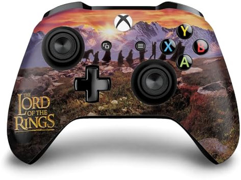 Head Case Designs Officially Licensed The Lord Of The Rings The Fellowship Of The Ring Group Graphic Art Vinyl Sticker Gaming Skin Decal Cover Compatible With Xbox One S/X Controller