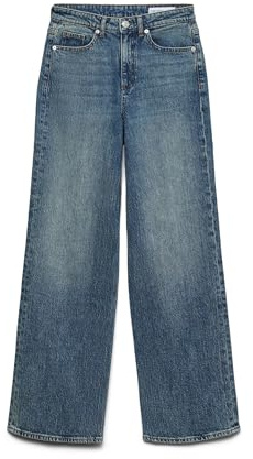VERO MODA Female Weit geschnitten VMTESSA Hohe Taille Weit geschnitten Jeans